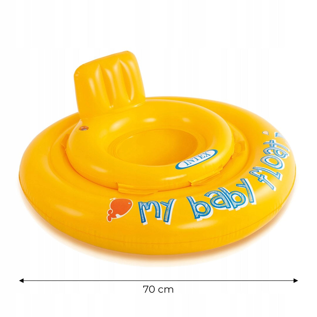 Swimming Learning Wheel Seat Infant Backrest Intex