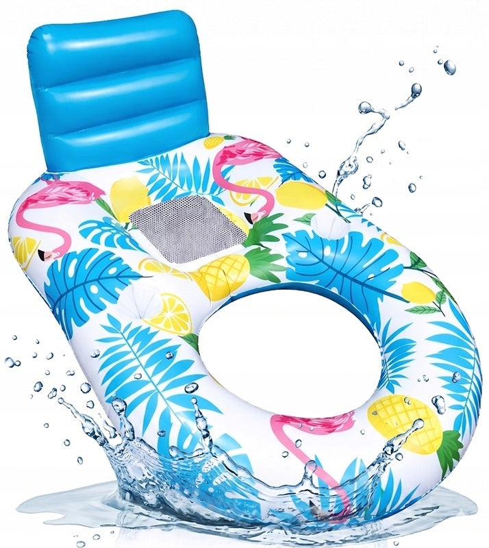 Swimming Mattress Sunbathing Float Water Sun Lounger Inflatable For Water Kid's age 14＋ years