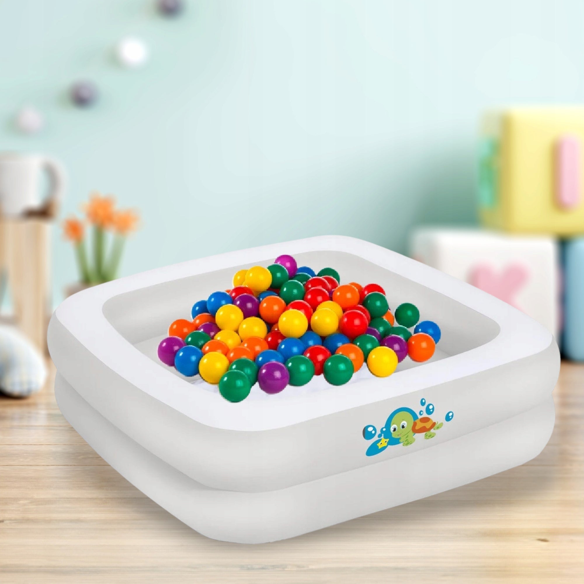 Swimming Pool Inflatable for Children Tourist Bathtub Baby Shower Tray 86x86 Manufacturer code PN3122