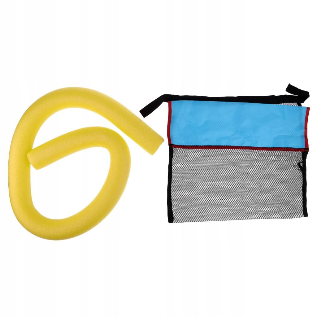 Swimming Pool Noodle Floating Bed Swim Seat for Kids Adult Yellow, Yellow Kind other