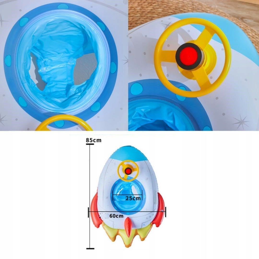 Swimming Ring Swimming Pool Floats Seat Children's Wheel 85 X 60cm Model Pierścienie do pływania Pływaki do basenu Pływak