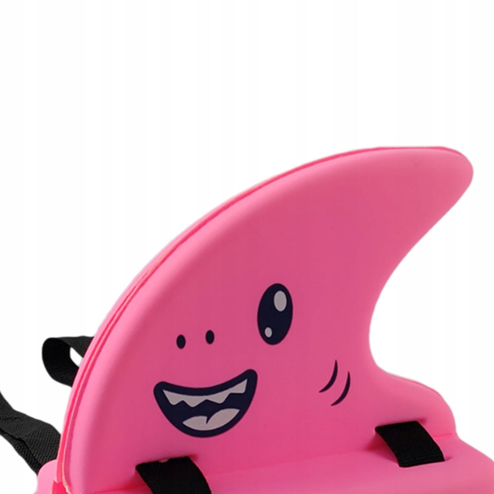 Swimming Shark Fin EVA Water Sports Cute with Adjustable Belt Swimming Pink Brand no brand