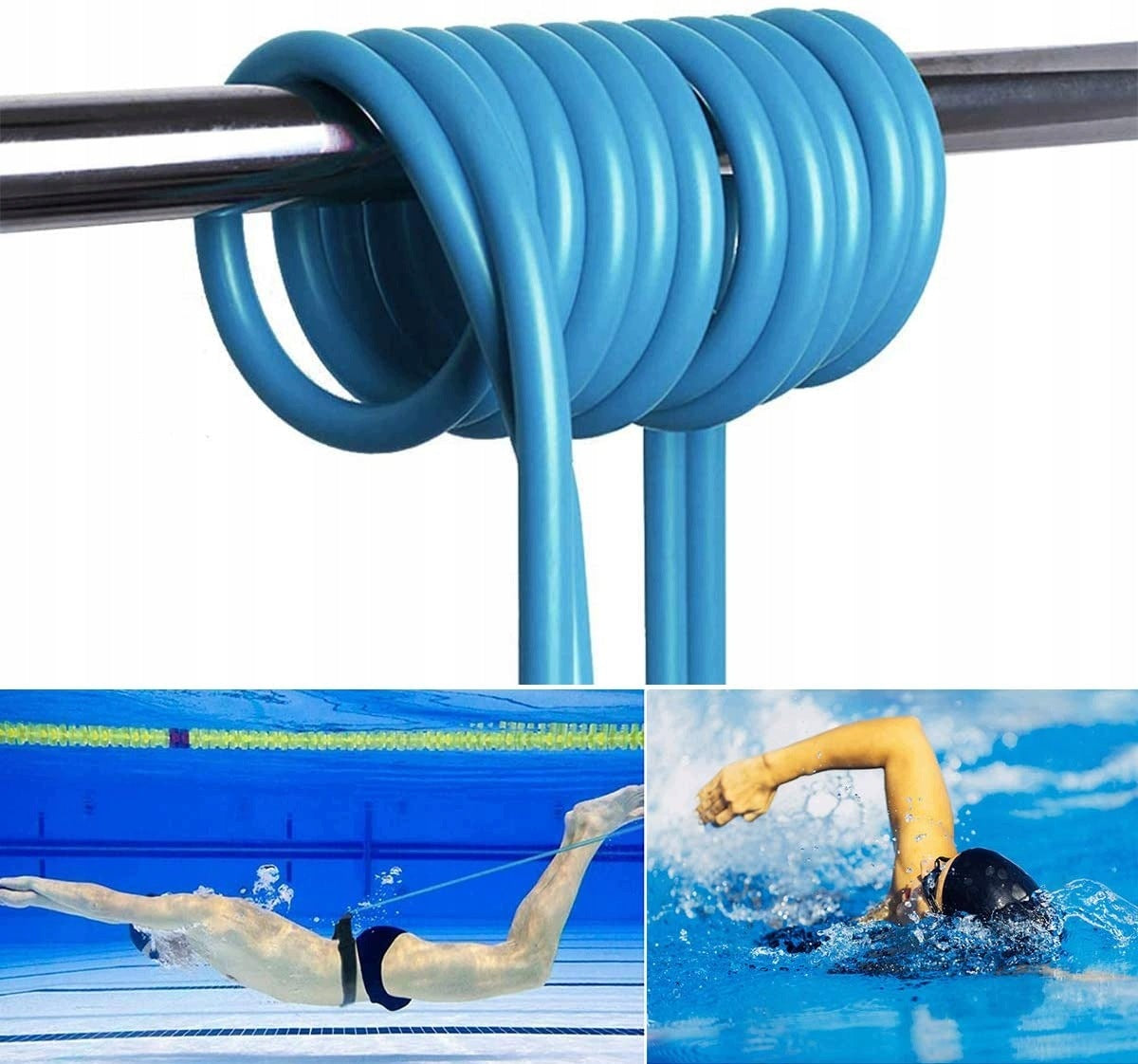 Swimming Training Belt Adjustable Swimming Belt For Swimming Pools 4 Meters Manufacturer code 8581709391382