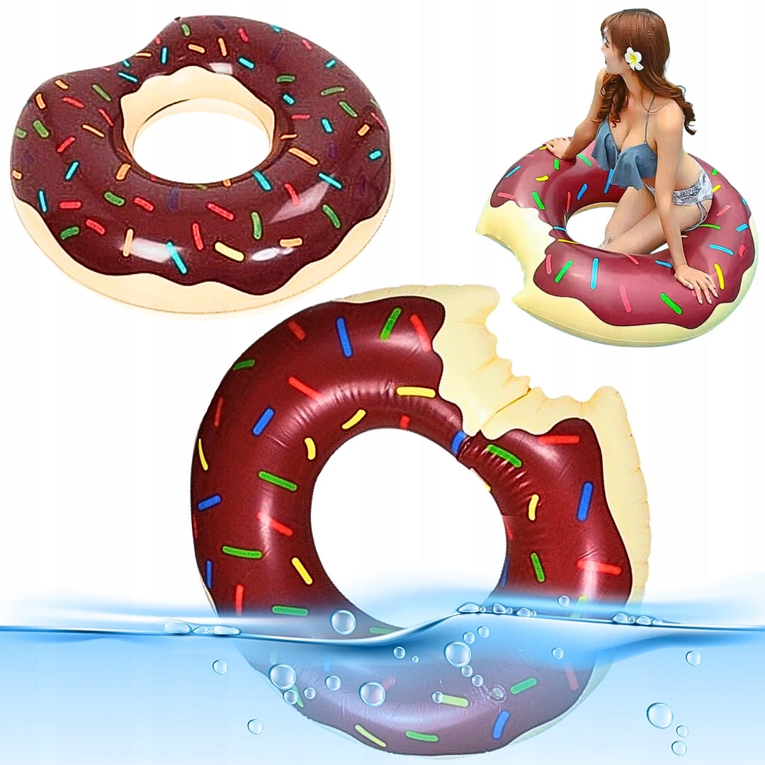 Swimming Wheel CHOCOLATE DONUT Brown Donut 80# Packaging status original