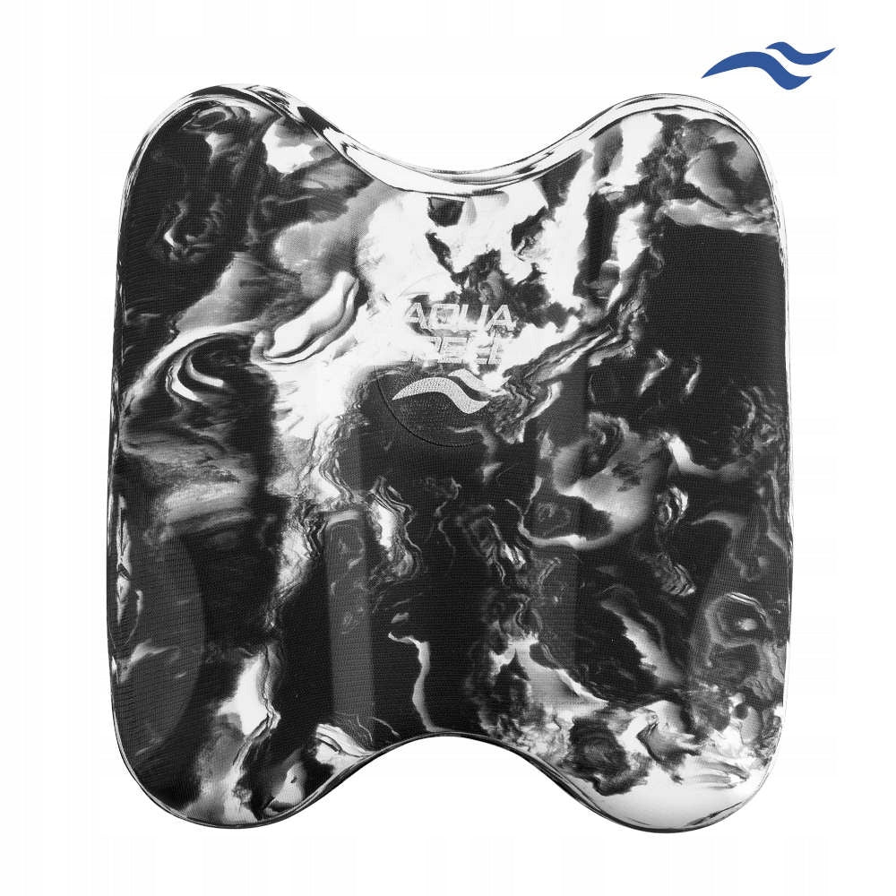 Swimming board AQUA SPEED Pullkick Swirl col.05 - black and white Manufacturer code 62742