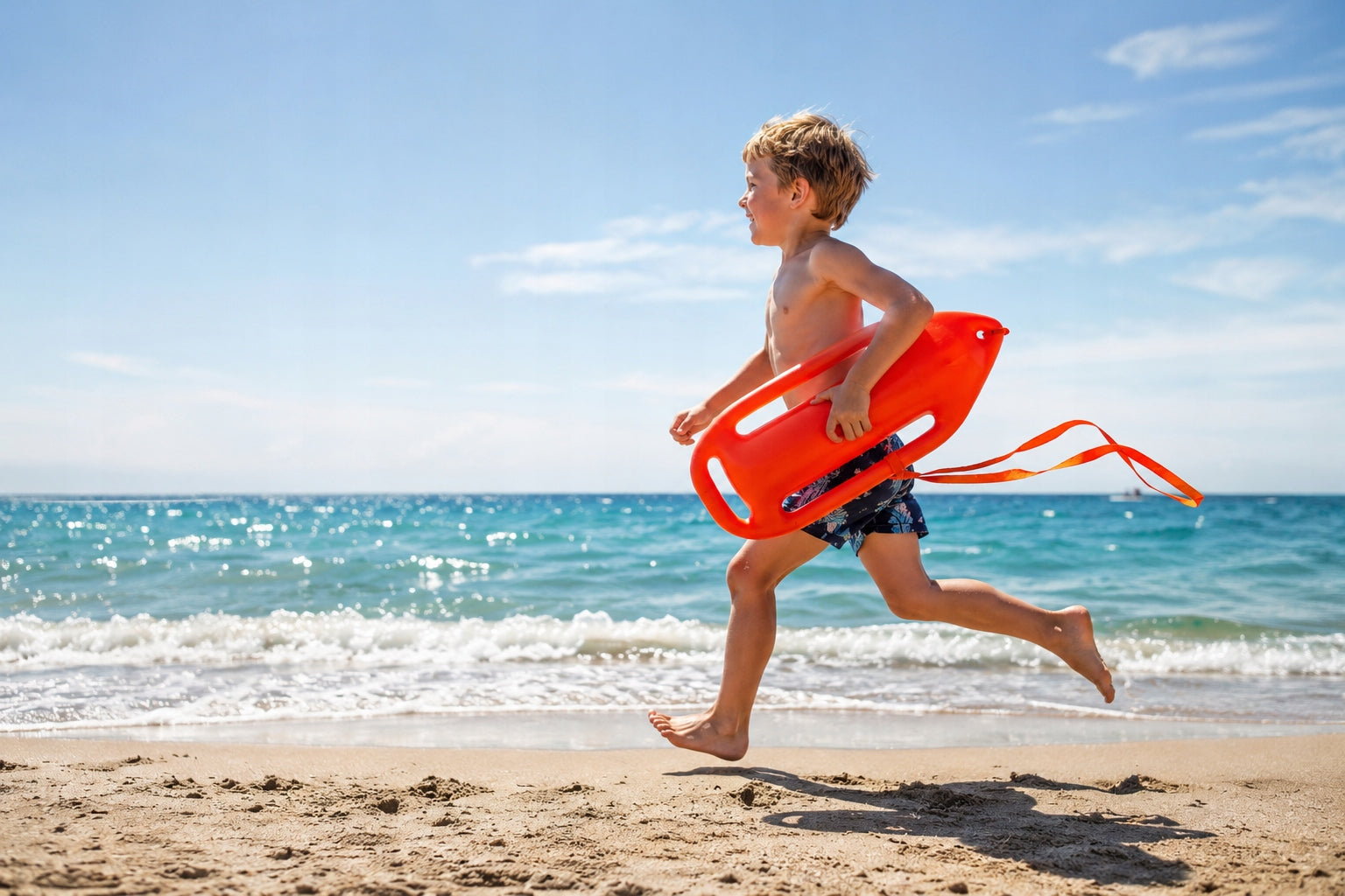 Swimming board safety buoy Kimet orange Manufacturer code 4267