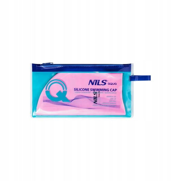 Swimming cap Silicone Nils Aqua light pink Brand Nils Aqua