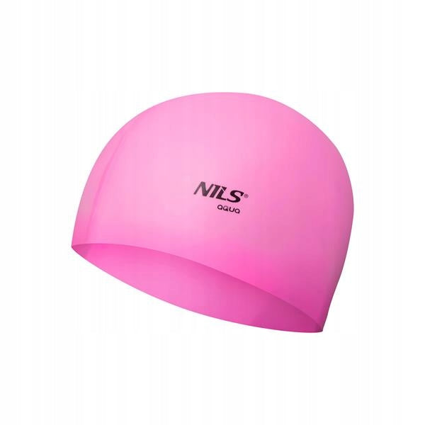 Swimming cap Silicone Nils Aqua light pink