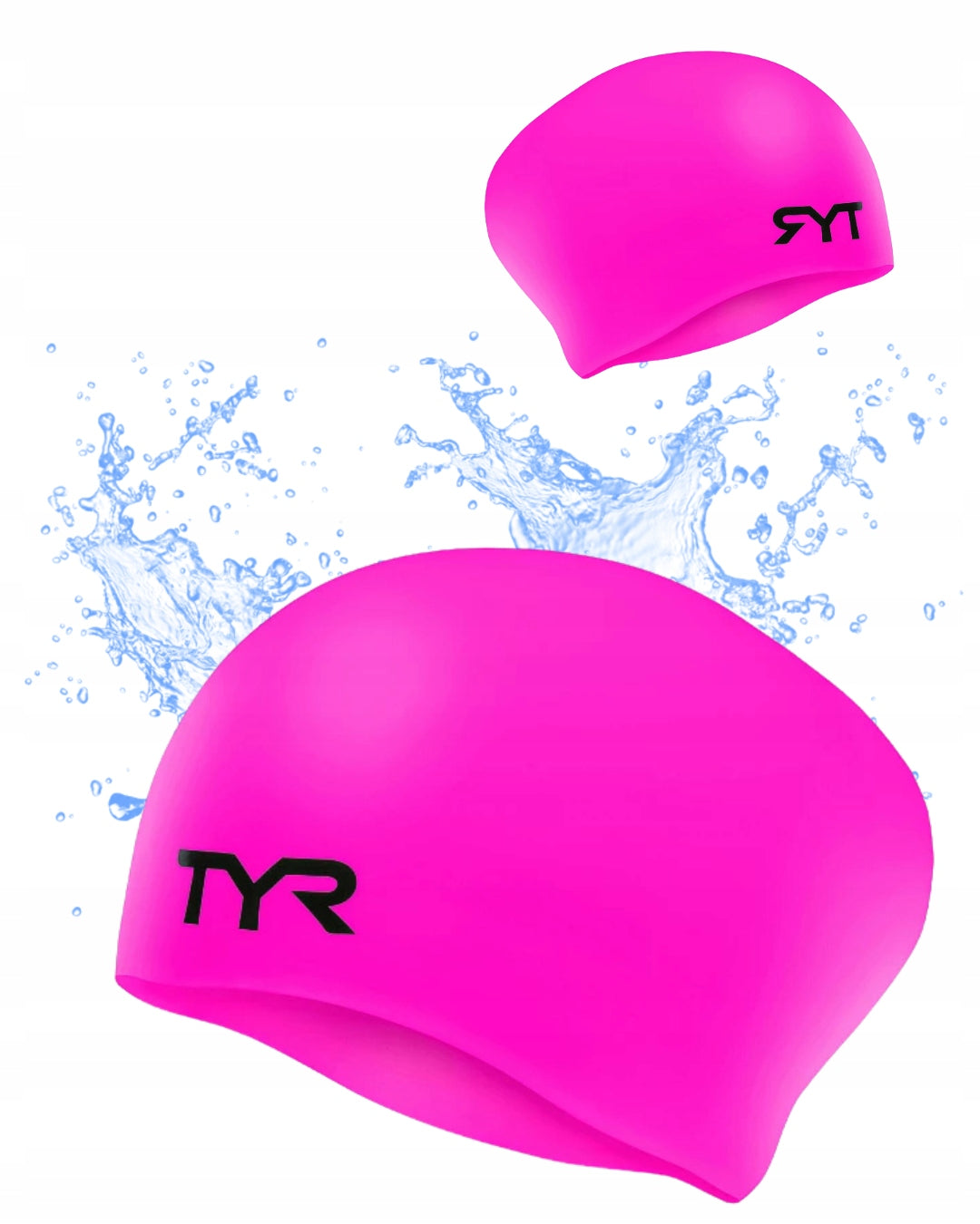 Swimming cap TYR for swimming pool diving silicone quick-drying school