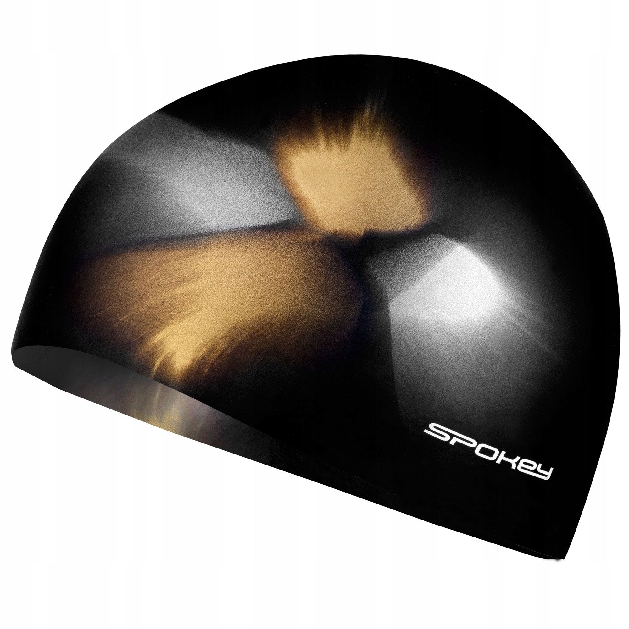 Swimming cap for adults Silicone Spokey black Brand Spokey
