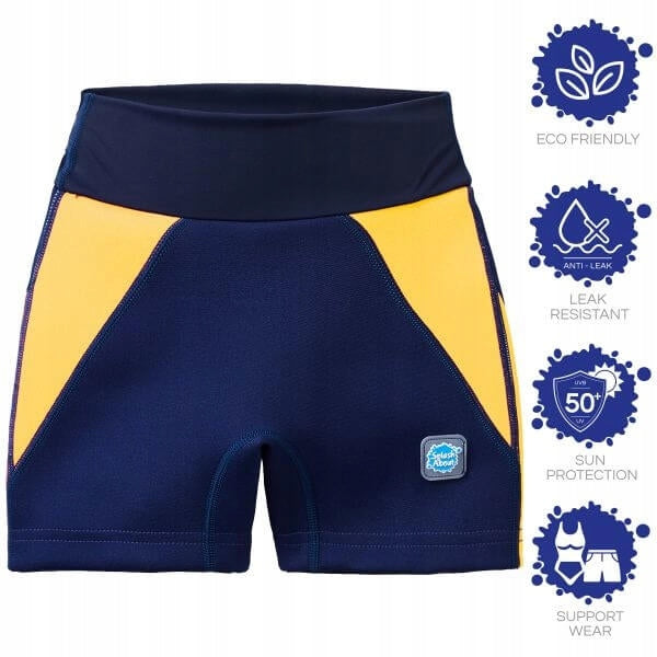 Swimming diaper for larger children yellow S Brand Splash About