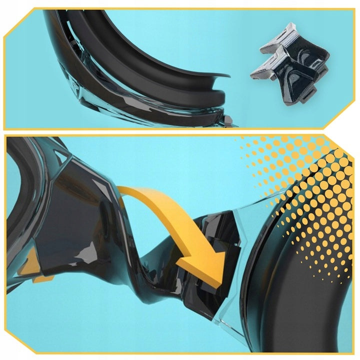 Swimming goggles swimming goggles anti-fog glasses + case Gender unisex product