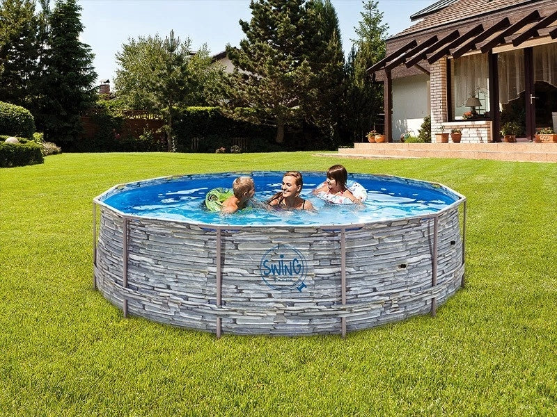 Swimming pool Swing FRAME Stone 3,05x0,91M Brand Swing