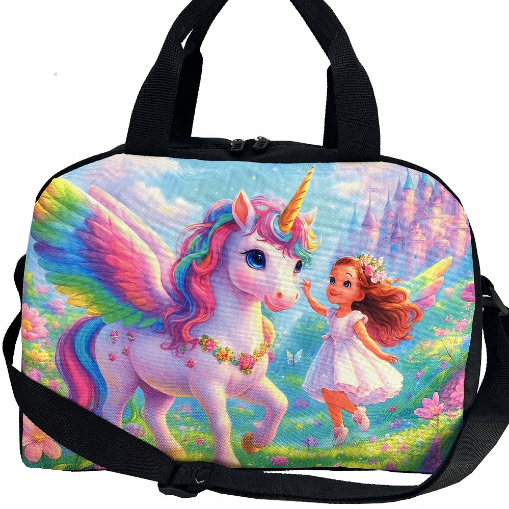 Swimming pool bag for girls sports travel beach bags unicorn