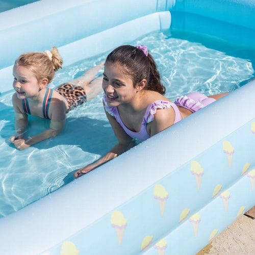 Swimming pool blue ice cream 300x175x51 cm Length 300 cm