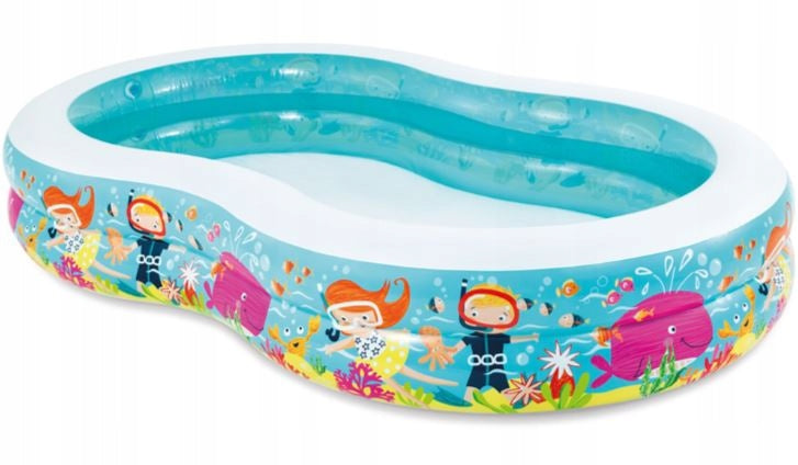 Swimming pool inflatable Beach for children 262cm 640L 56490 I