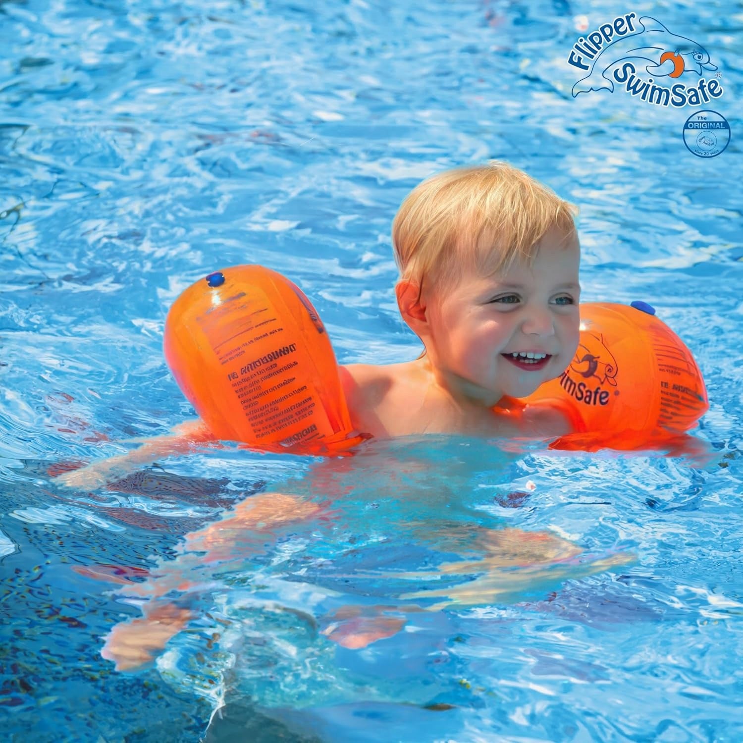 Swimming sleeves Flipper Swim Safe Brand Flipper