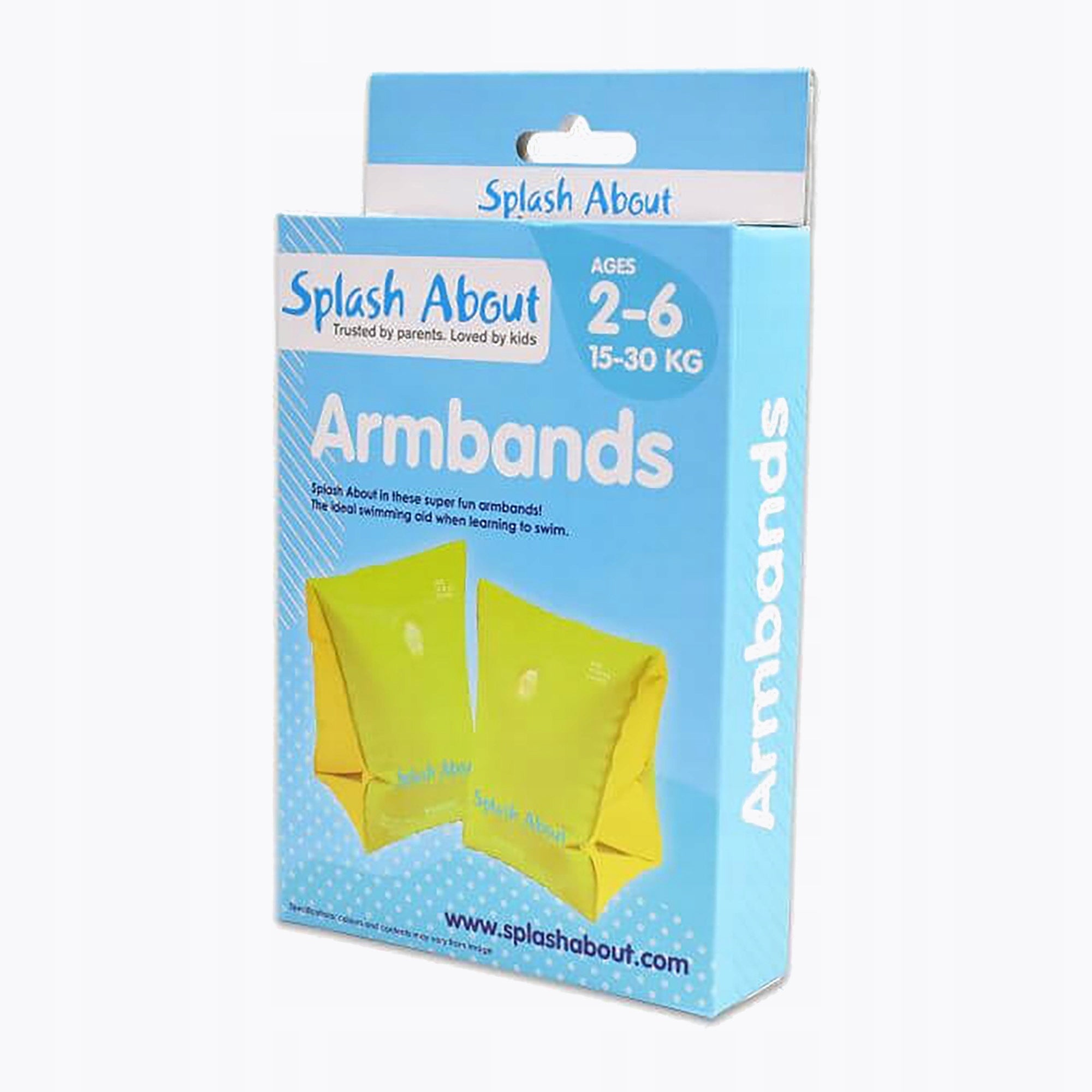 Swimming sleeves Splash About Plain yellow 2-6 Y Kind arm floats