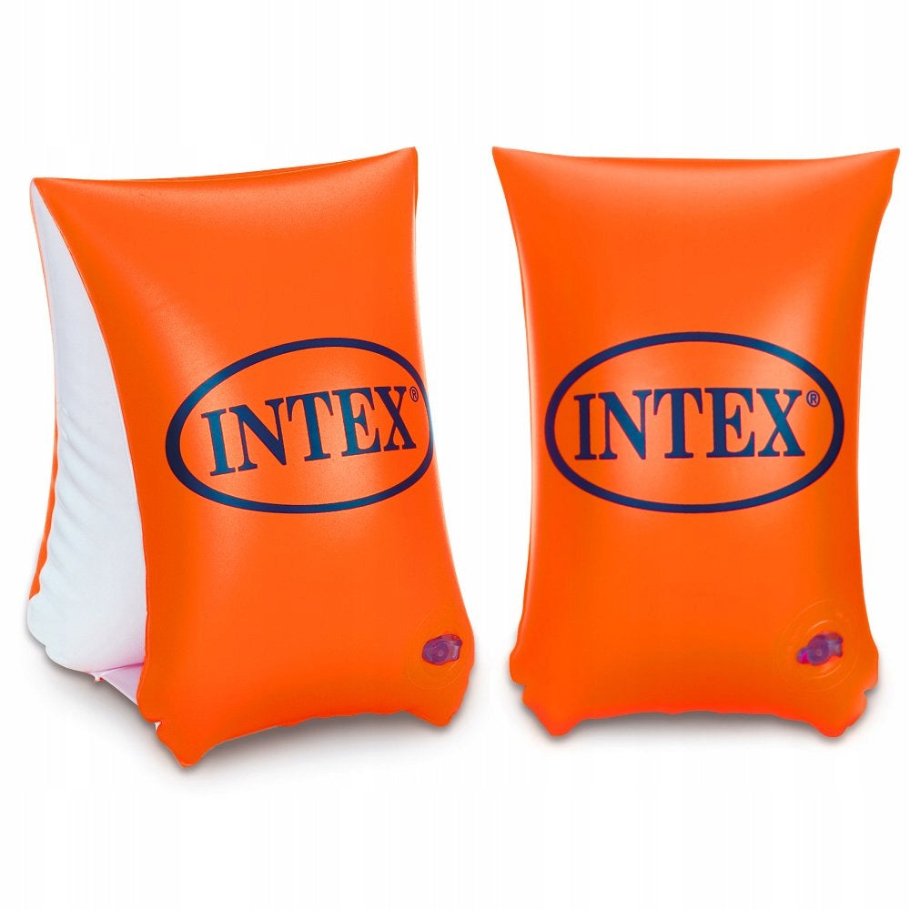 Swimming sleeves orange 23x15 cm INTEX 58642 3-6 YEARS Butterflies Brand Intex