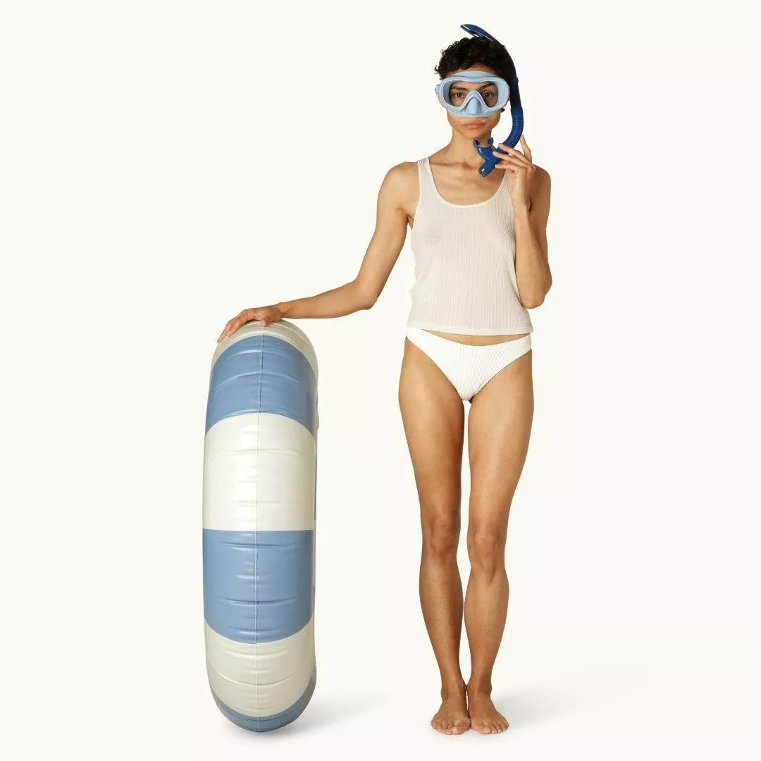 Swimming wheel denim Blue 120 cm (Celine) Petites Pommes Model PPSwimRing