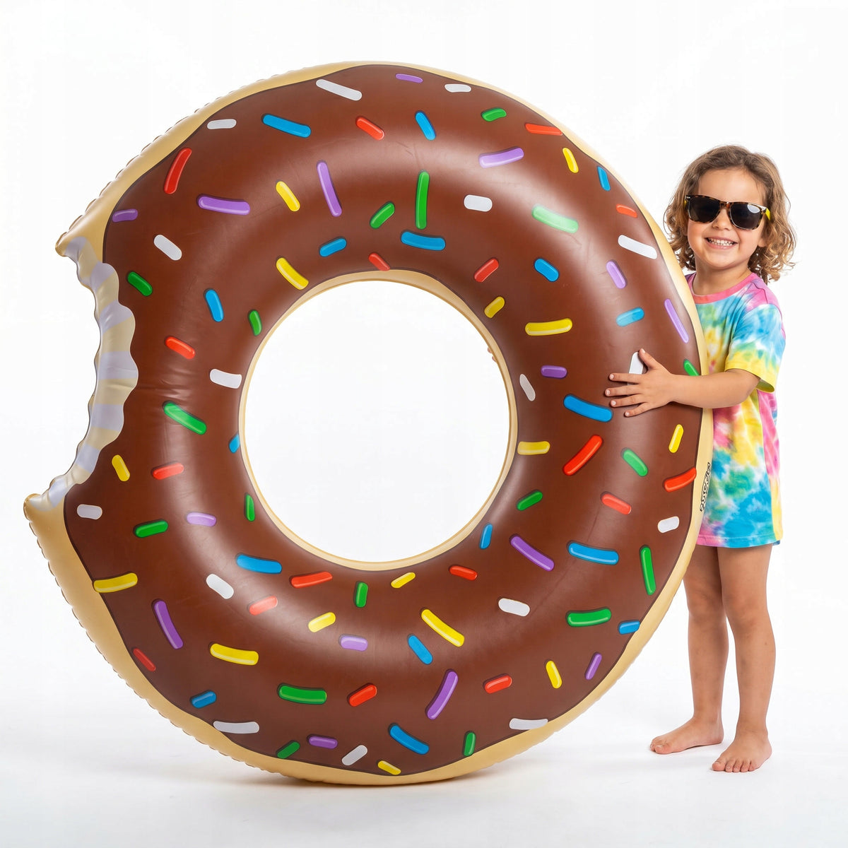 Swimming wheel inflatable LARGE for children adults mattress XXL DONUT 120cm Brand MAXSELL