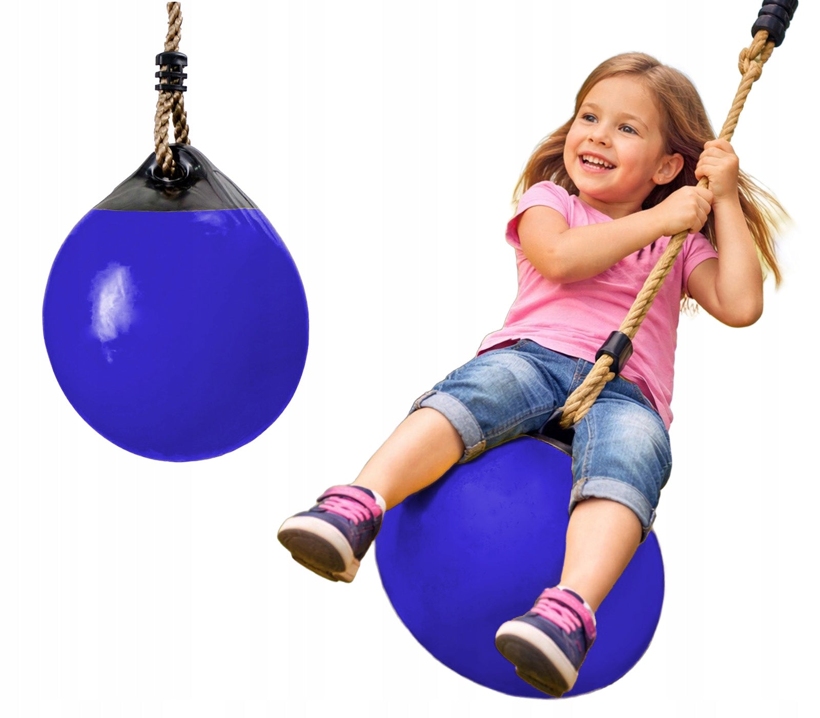 Swing Child Seat Children buoy Ball on Line 43523 sky Packaging status original
