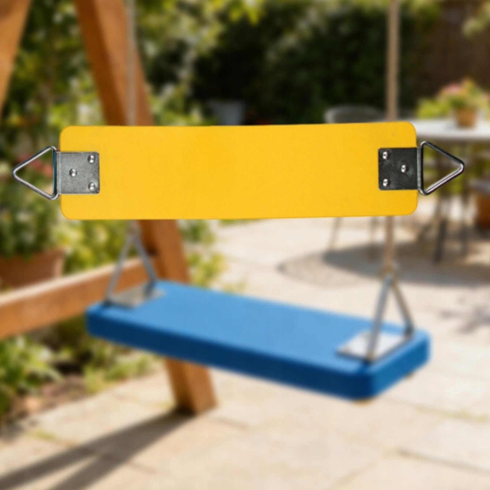 Swing Seat,Heavy Duty,Easy to Install,EVA Sturdy for Kids Adults Yellow