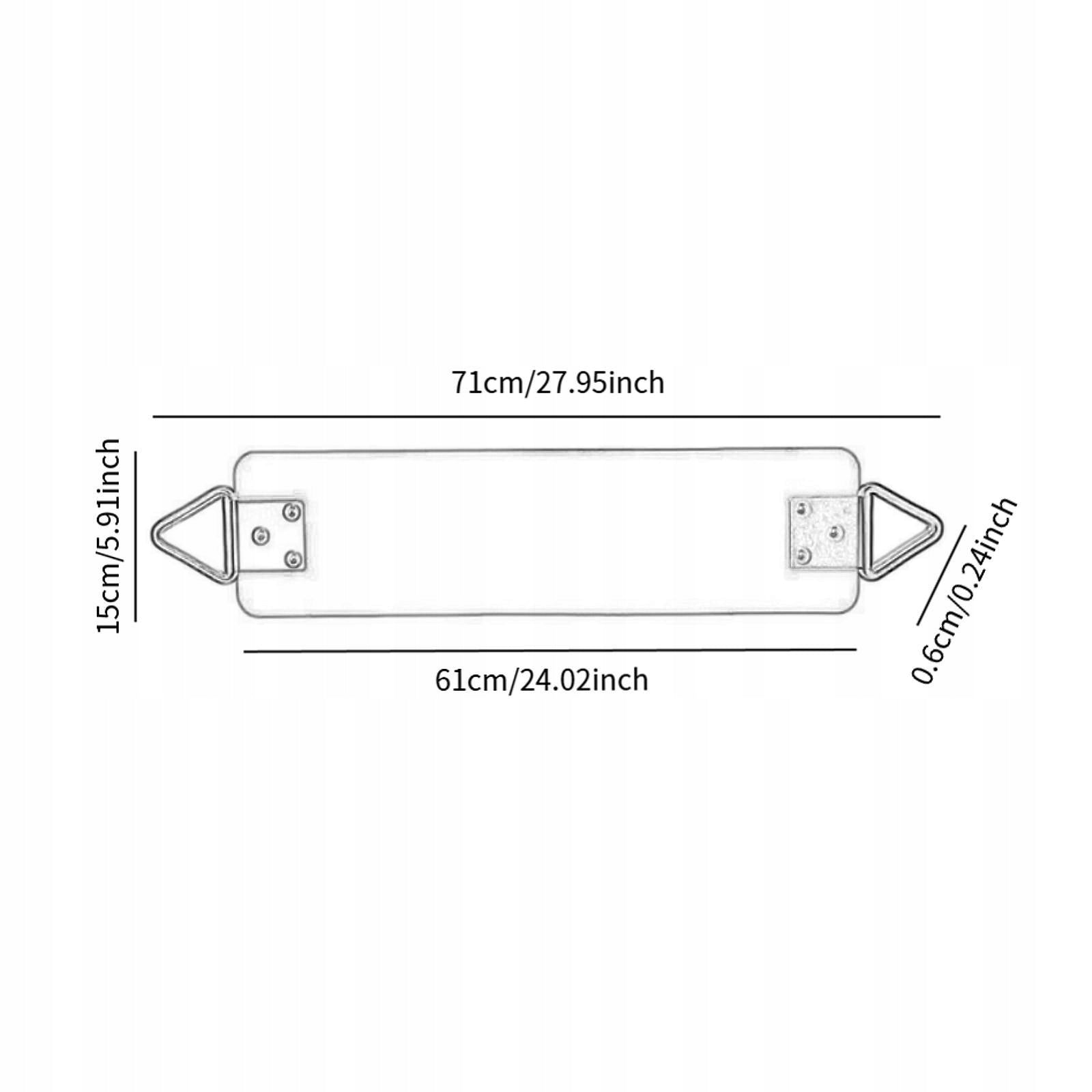 Swing Seat with Metal Triangle Rings Replacement Playground Equipment Blue Packaging status original