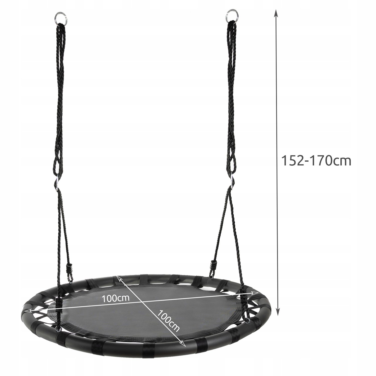 Swing Stork Nest for Children Garden 100cm 150kg XXL Large Frame EAN (GTIN) 5902802919069