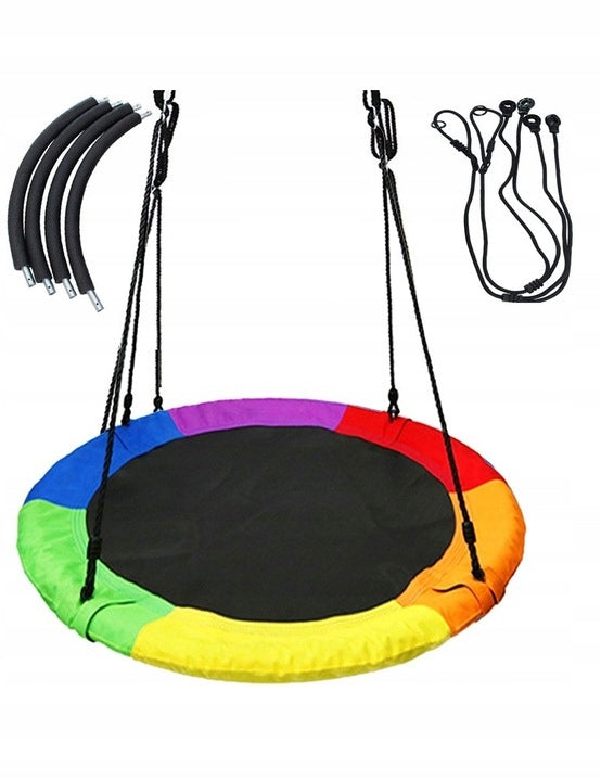 Swing Stork Nest for Children Garden 100cm 150kg XXL Large Frame