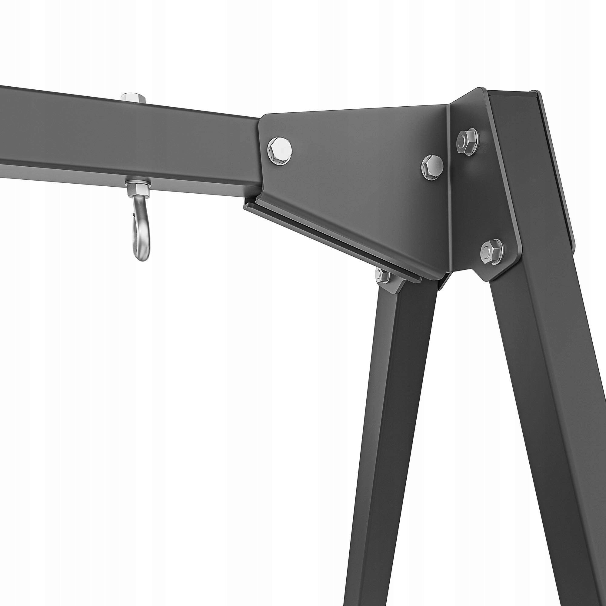 Swing frame 1-seat garden DIY playground metal Marbo MO-001 Seat length 1 cm