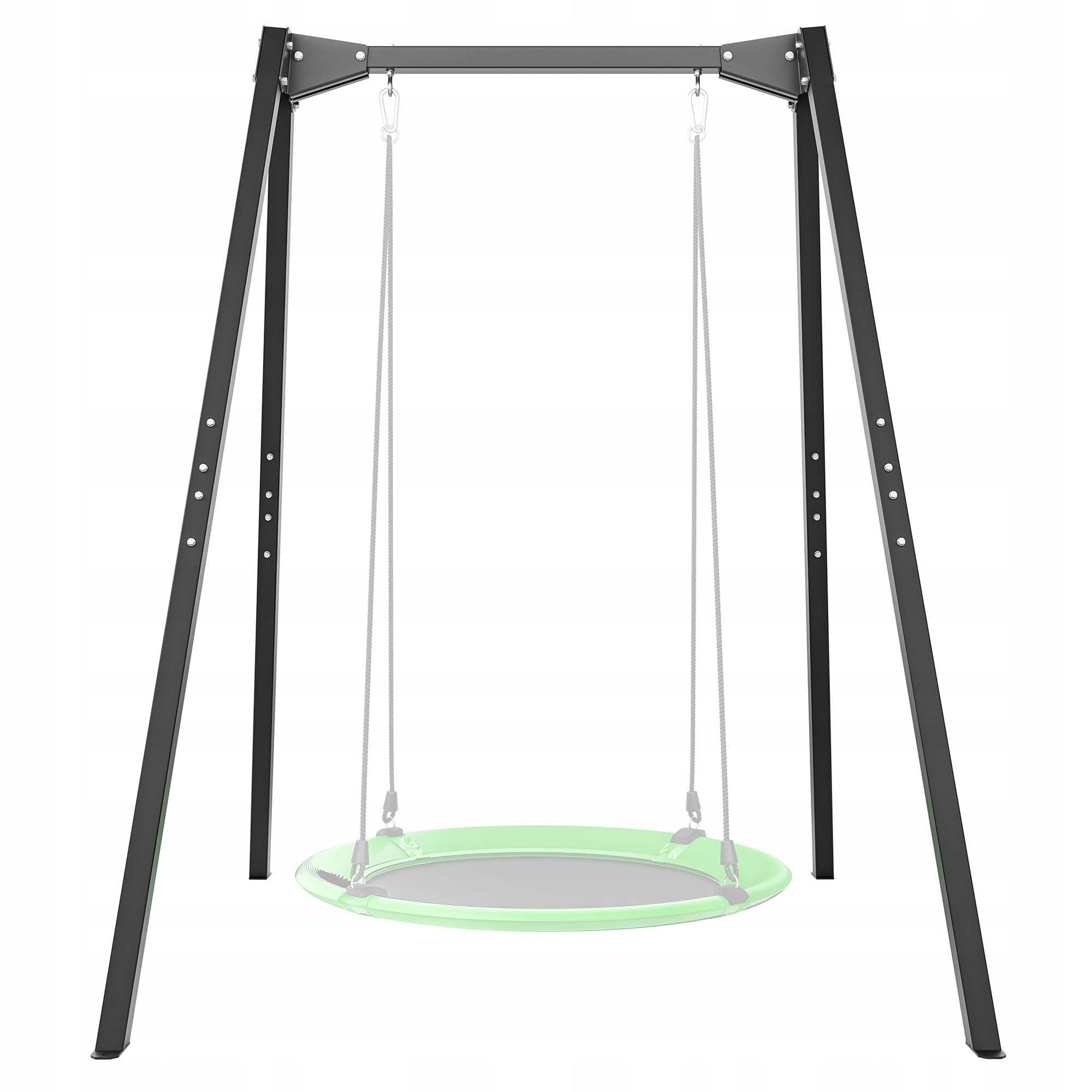 Swing frame 1-seat garden DIY playground metal Marbo MO-001 Seat width 1 cm
