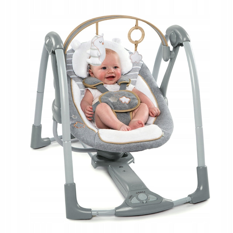 Swing lounger with melodies and rocking portable, Ingenuity
