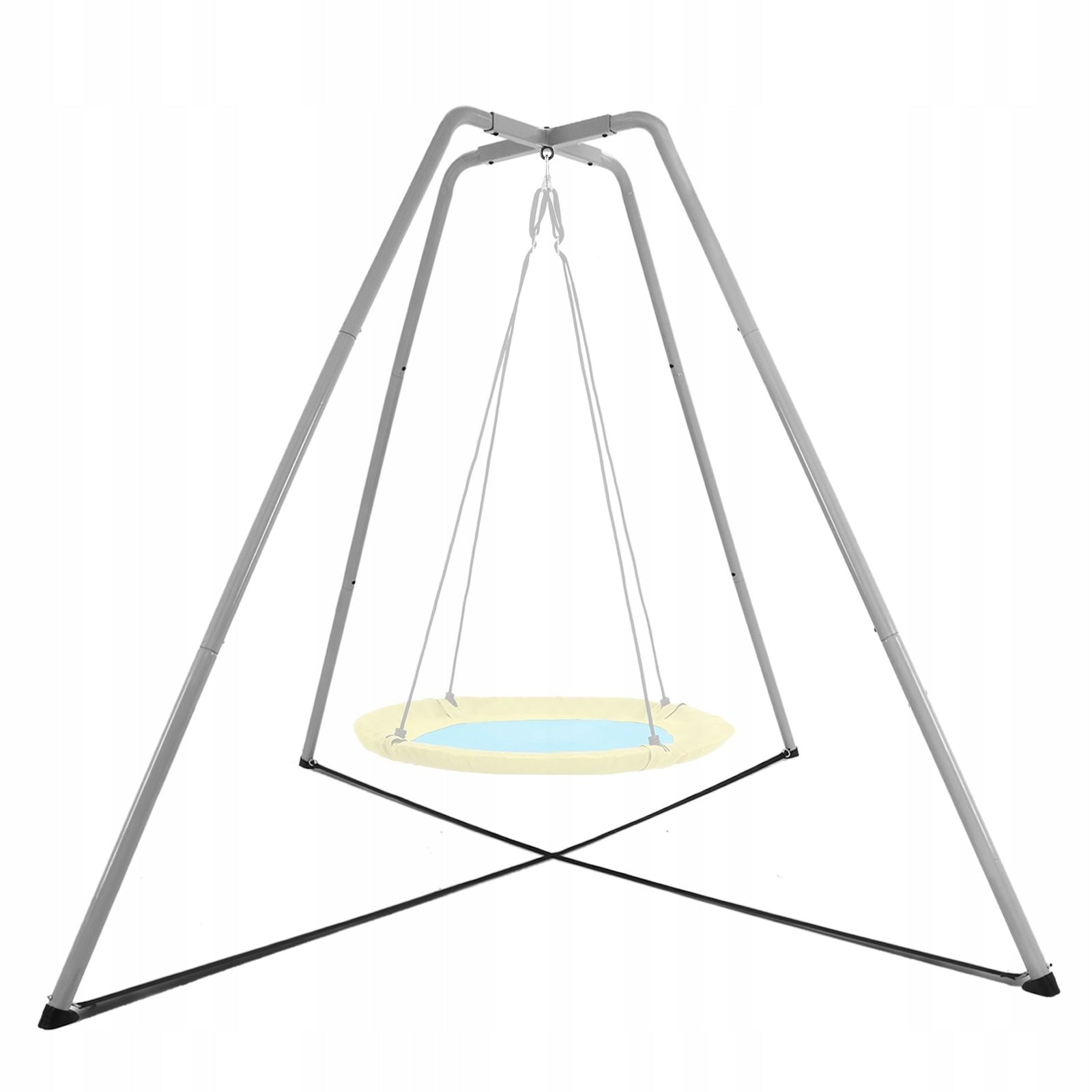 Swing stand grey metal stable A-frame 220x220x200cm Manufacturer code GTF6YGUKT6YF