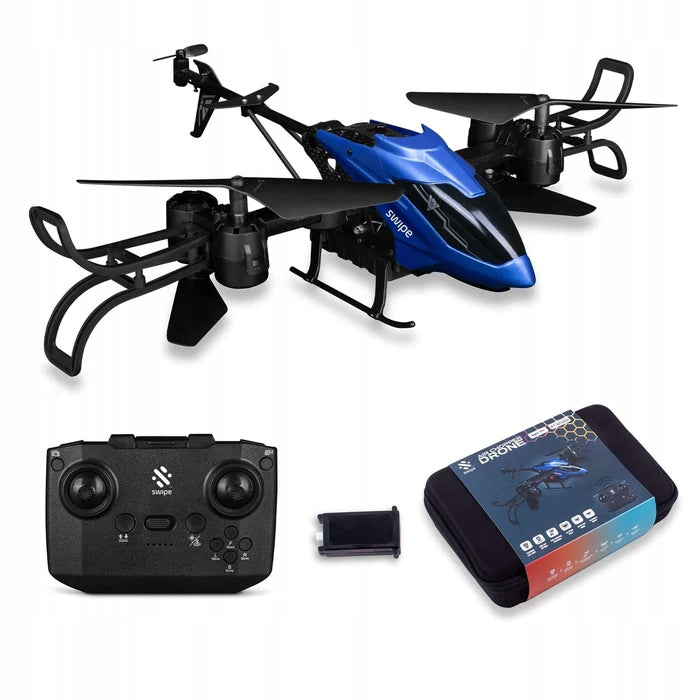 Swipe Air Chopper Drone with LED Lights, 360° Flip, Headless Mode, One Key Return