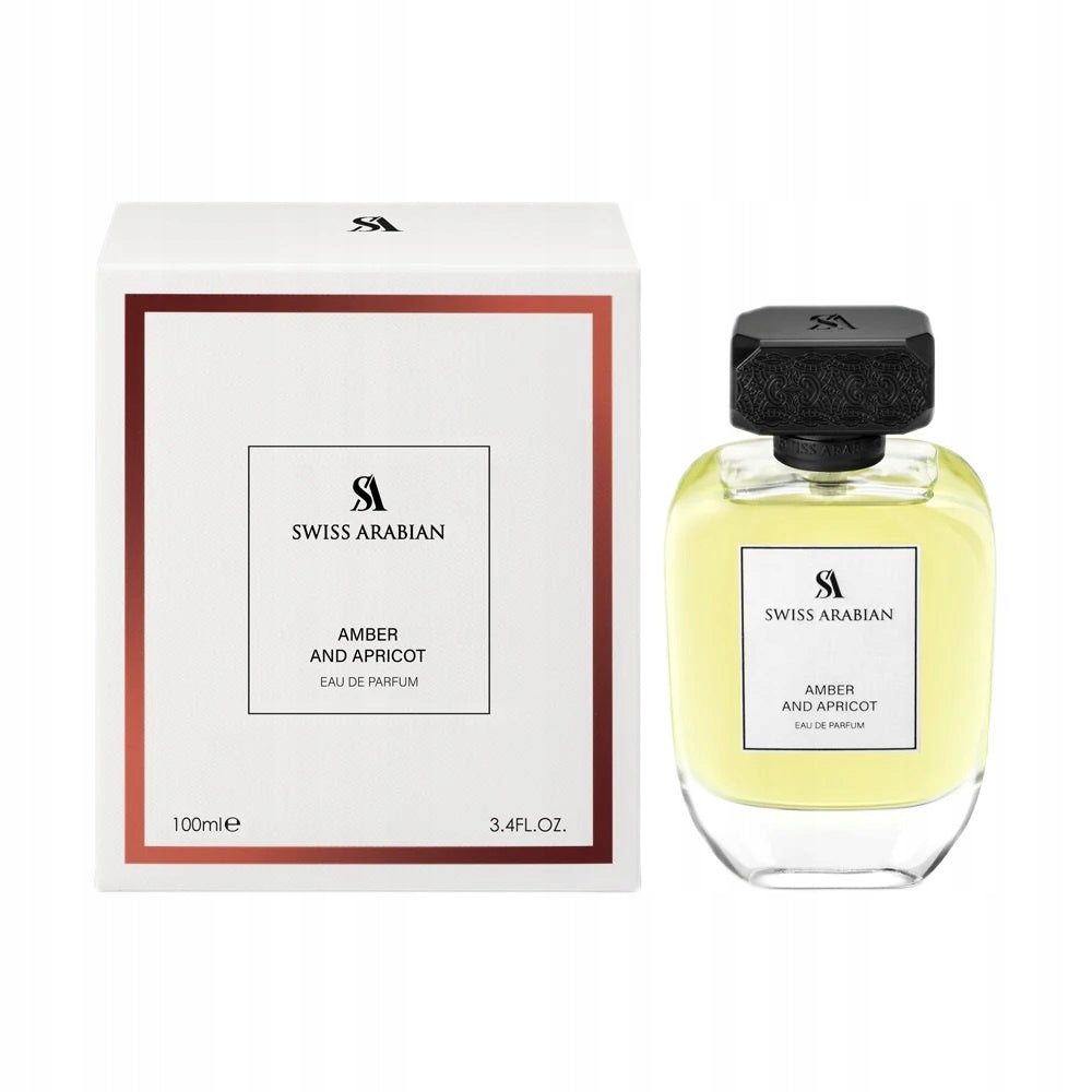Swiss Arabian Amber and Apricot 100ml EDP Perfumed Water Perfume Unisex