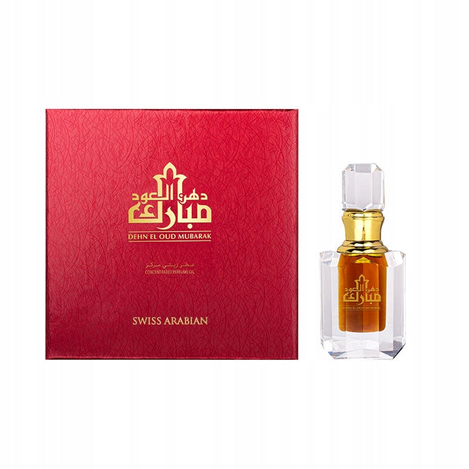 Swiss Arabian Dehn El Oud Mubarak Perfumed Oil 6 ml Packaging status original