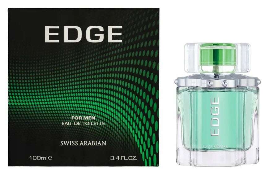 Swiss Arabian Edge for Men Perfumed Water 100 ml Packaging status original