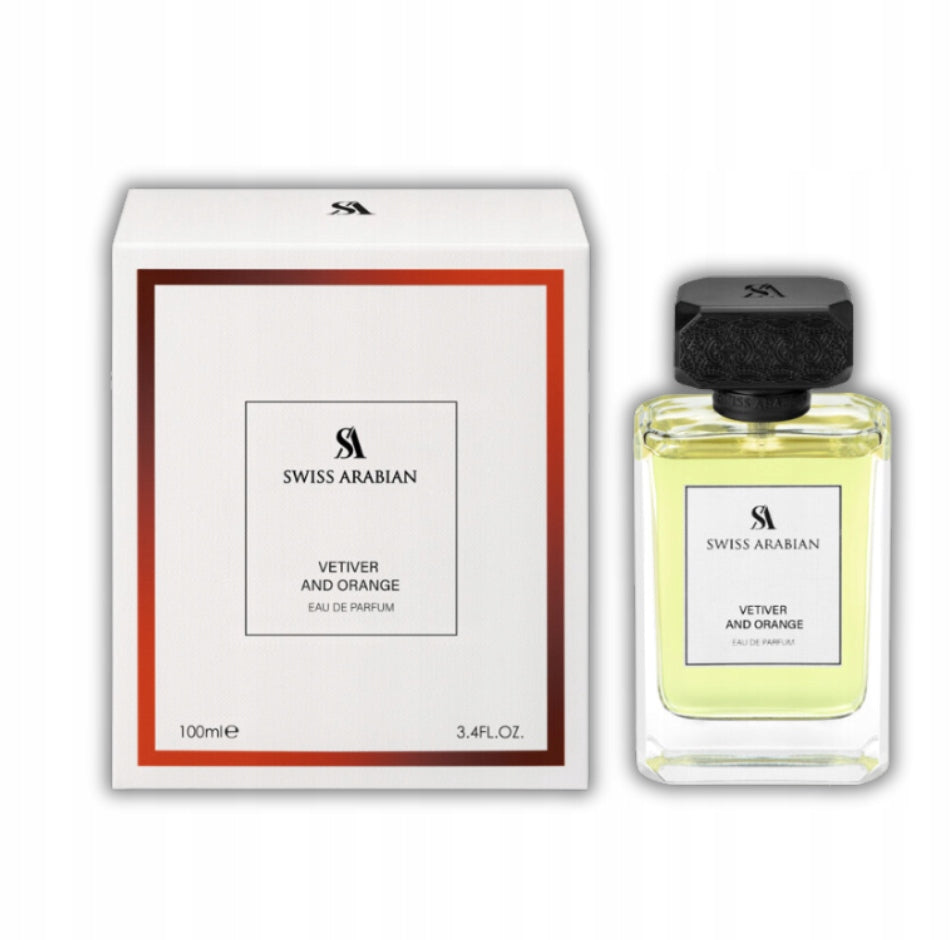 Swiss Arabian Vetiver and Orange Perfumed Water 100 ml