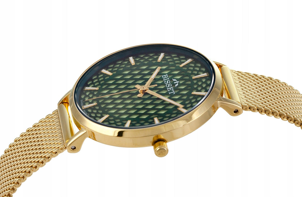 Swiss New Women's Watch Bisset BIS120 on Bracelet Brand Bisset