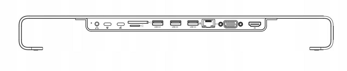 Swissten USB-C hub Dock, aluminium Manufacturer code 44040104