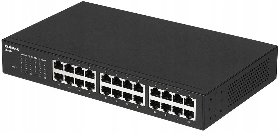 Switch 24-port Edimax GS-1024 GIGABIT WARDROBE RACK Manufacturer Edimax
