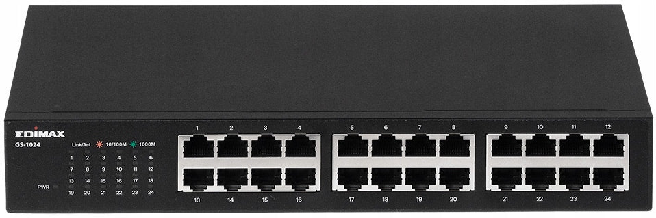 Switch 24-port Edimax GS-1024 GIGABIT WARDROBE RACK