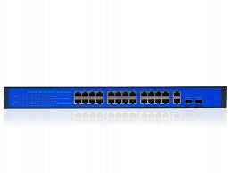 Switch 24ports PoE + 2xUplink 1000Mbps + 2x SFP
