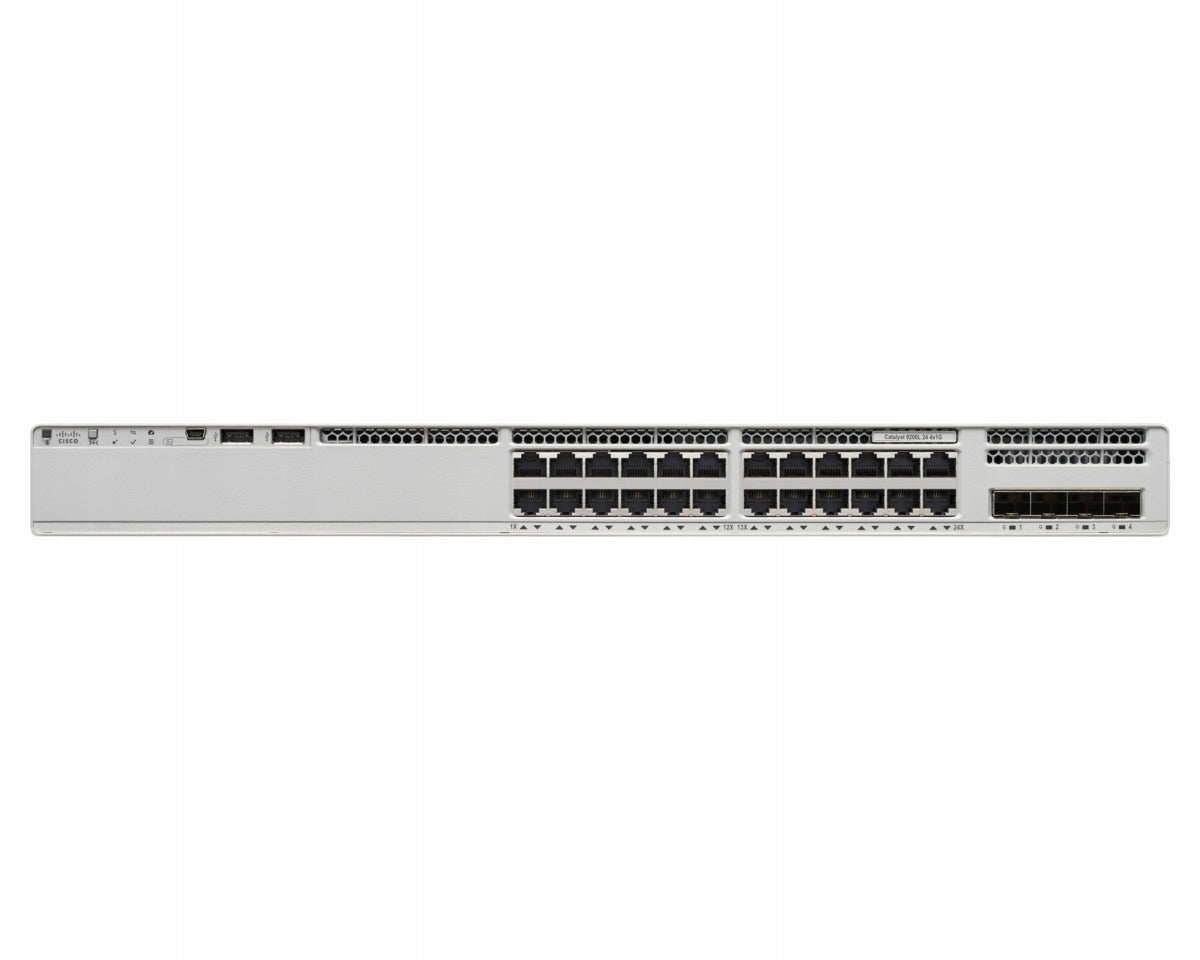 Switch Cisco Catalyst 9200L 24-port 4x1G uplink
