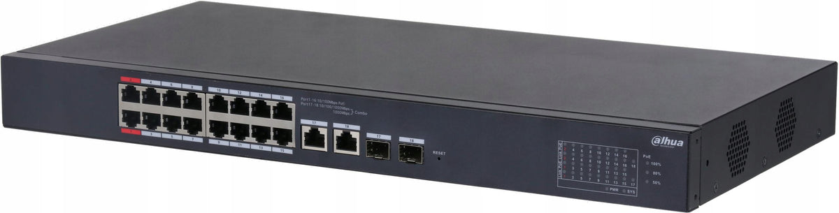 Switch DAHUA Cloud Managed 16x + 2x COMBO CS4218-16ET 240W Packaging status original