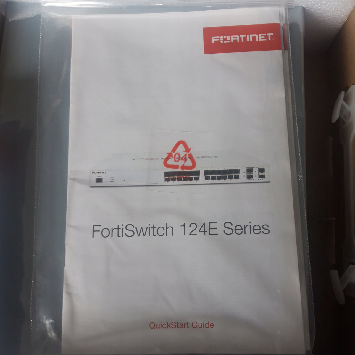 Switch Fortinet FS 124E Manufacturer code Fortiswitch FS 124E