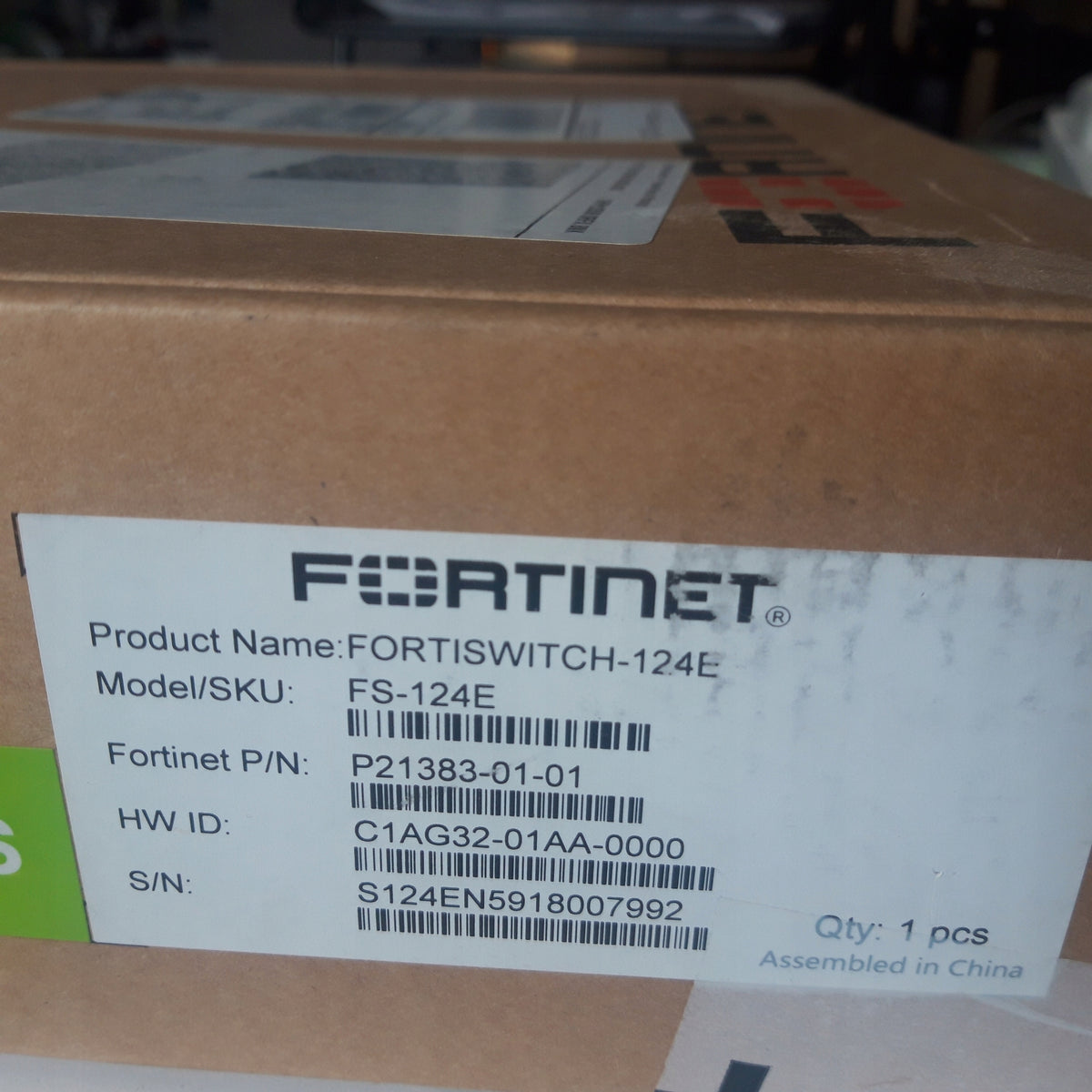 Switch Fortinet FS 124E