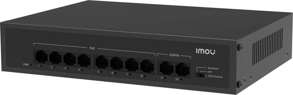 Switch Imou SF110P 10-Port 8x PoE 2x Uplink