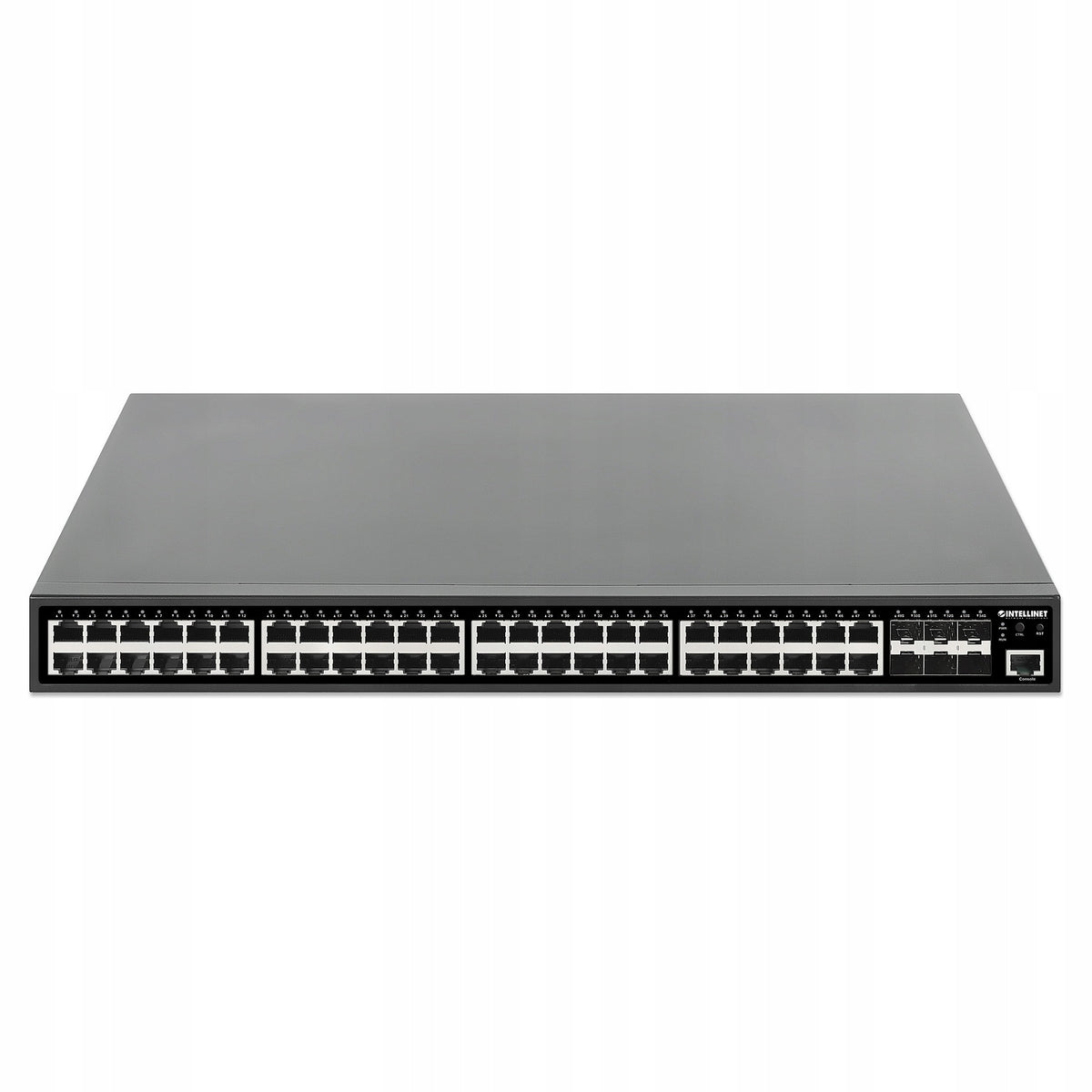 Switch Intellinet 54-P black PoE 450W Number of ports 54